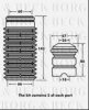 TOYOT 4833112120 Dust Cover Kit, shock absorber